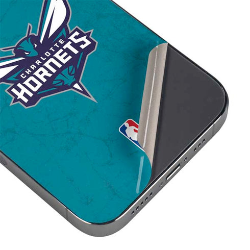 NBA Charlotte Hornets Distressed iPhone 16 Pro Skin